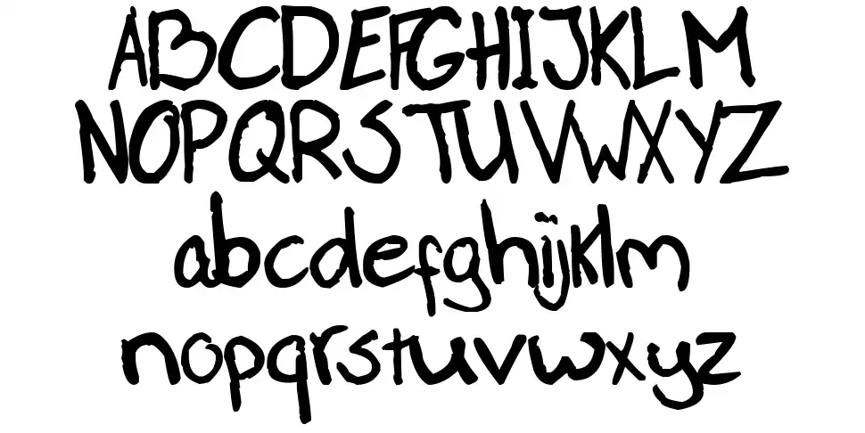 Paasse Handwritingfont specimens