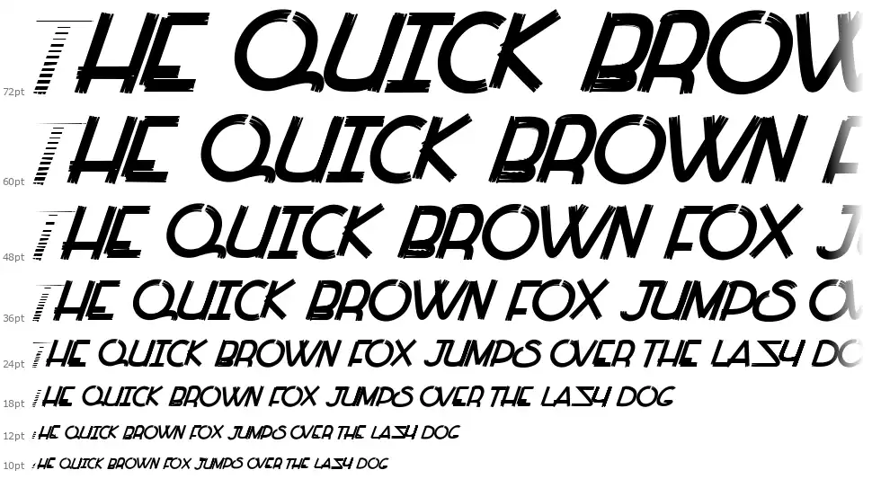 Paint all Timefont waterfall