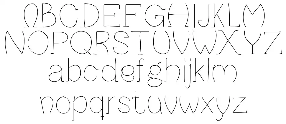 Pancakefont specimens