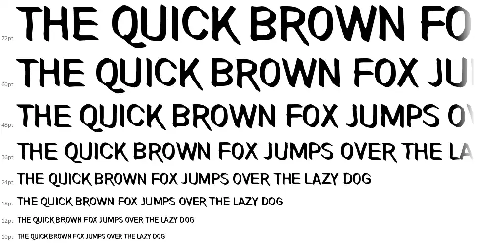Paradox Mosaicfont waterfall