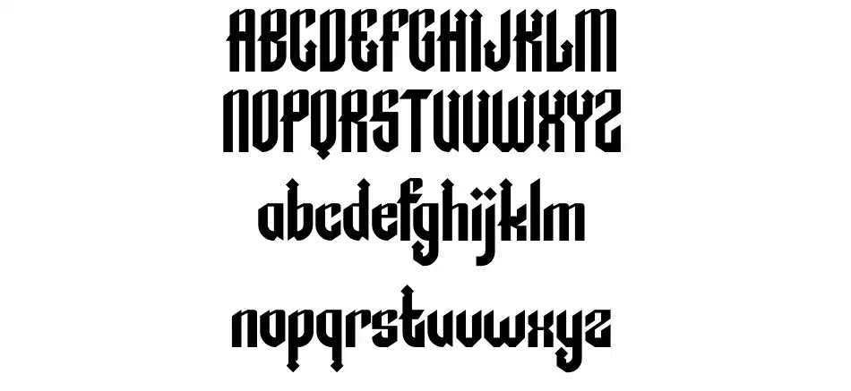 Payamanfont specimens