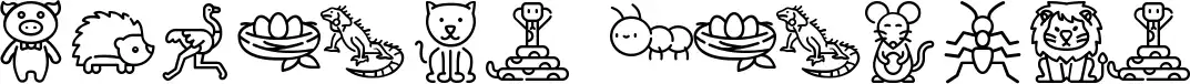 Phonics Animals