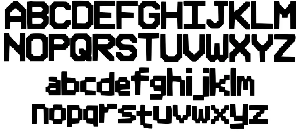 Pixle Fontfont specimens
