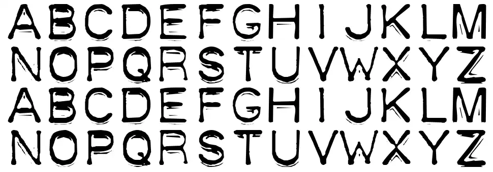 Plastiquefont specimens