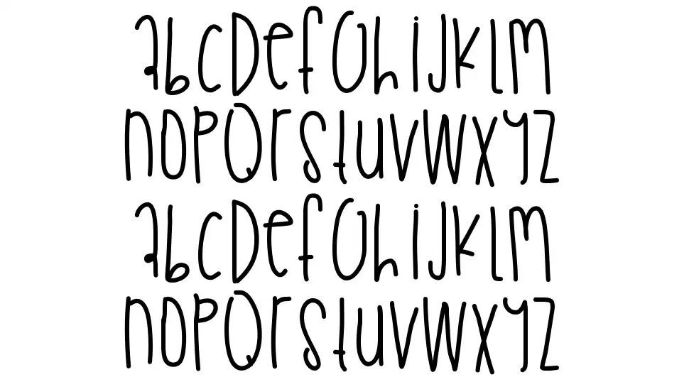 Praduhh The Greatfont specimens