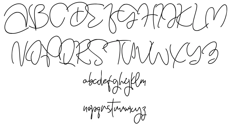 Princess Berliantyfont specimens