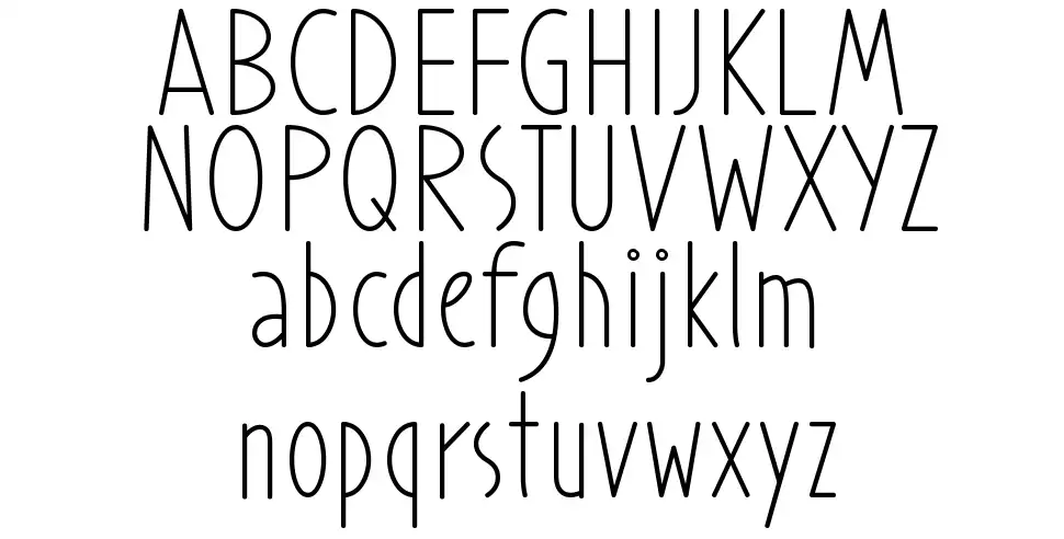 Prohandyfont specimens