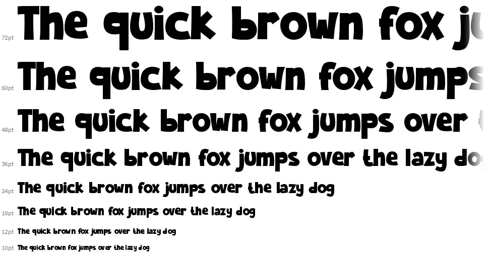 Quick Foxfont waterfall