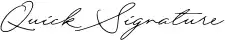 Quick Signature