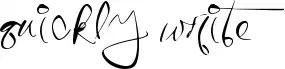 Quickly Write