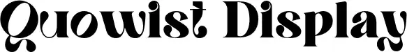 Quowist Display