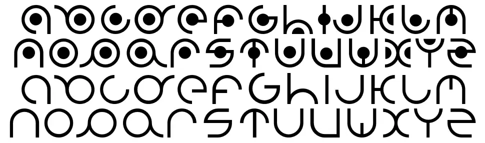 Radionfont specimens
