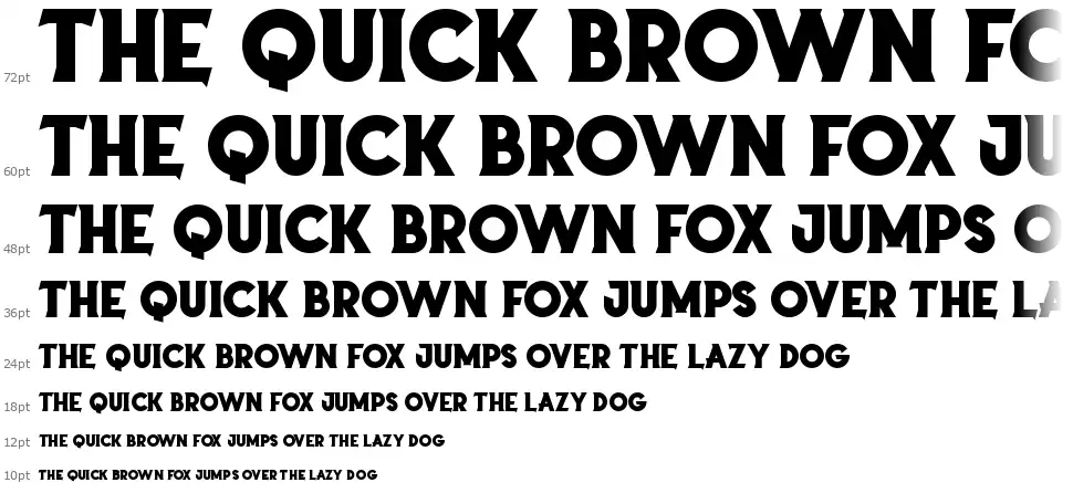Reactive Anchorfont waterfall