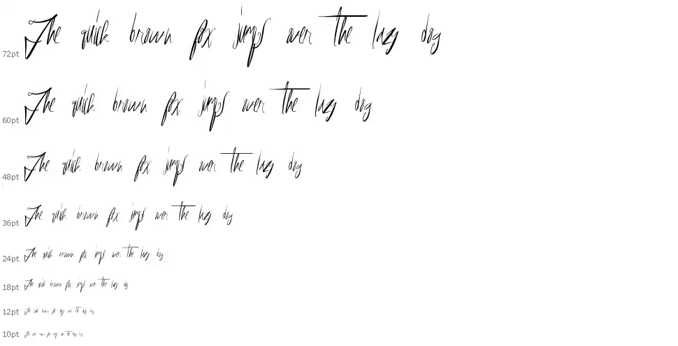 Reasonable Speculationfont waterfall