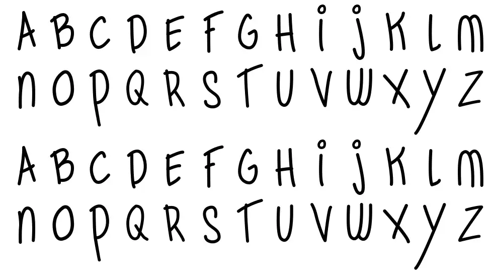 Retro Bagels!font specimens