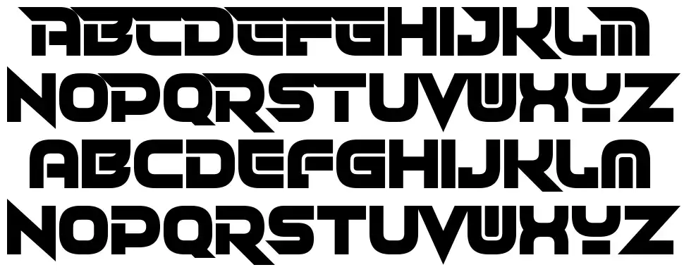 Revolvingdorfont specimens