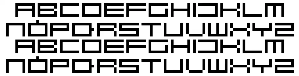 Robotasticfont specimens