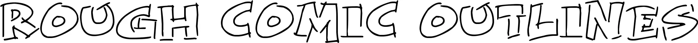 Rough Comic Outlines