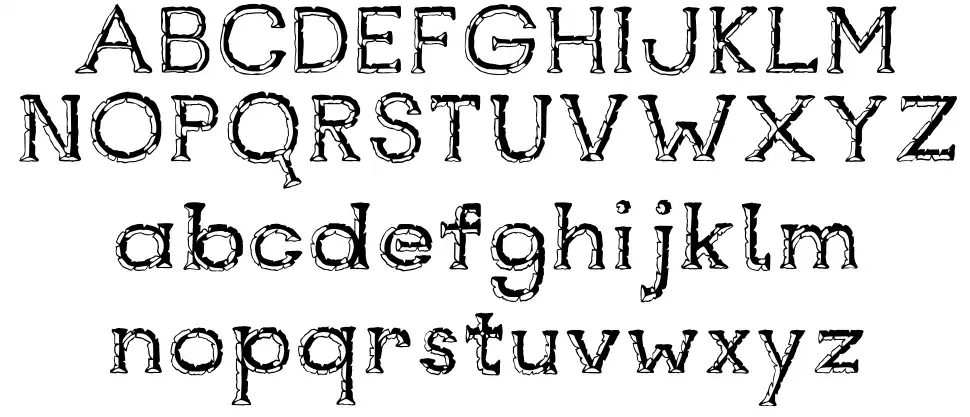 Rustswordsfont specimens