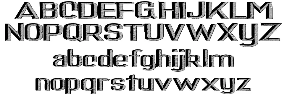 Salty Beachfont specimens