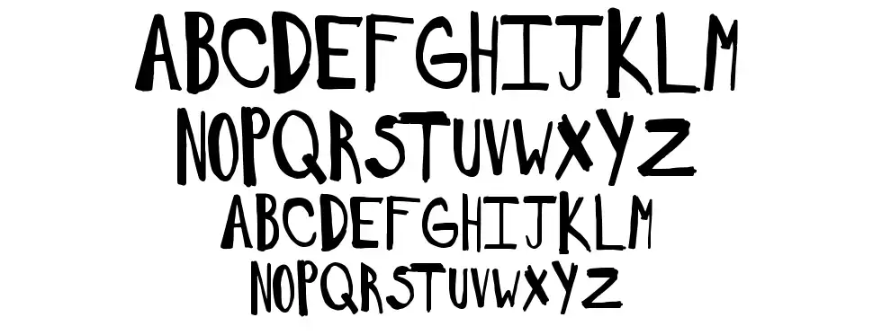 Salty Wouldfont specimens