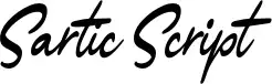 Sartic Script