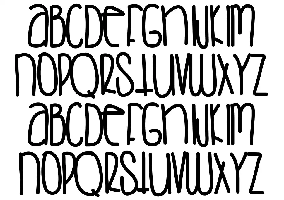 Saturday Lovefont specimens