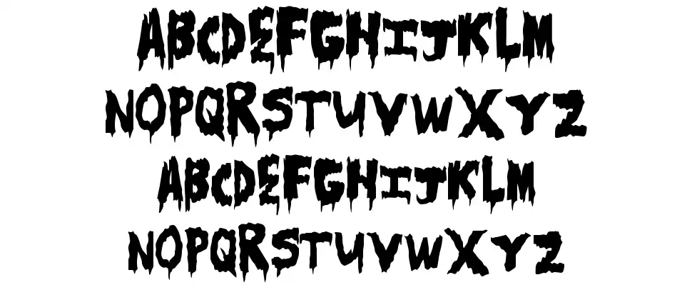 Scare Campfont specimens