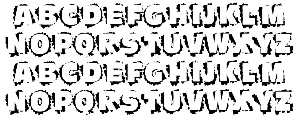 Scratch To Revealfont specimens