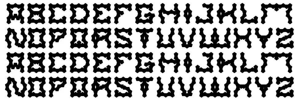 Shake It Offfont specimens