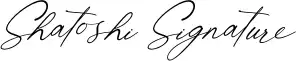 Shatoshi Signature