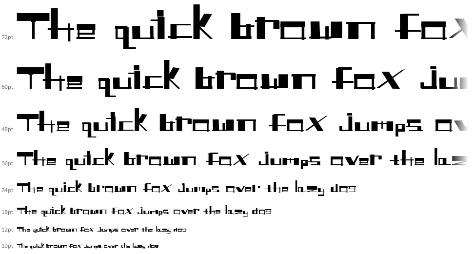 Shitfontfont waterfall