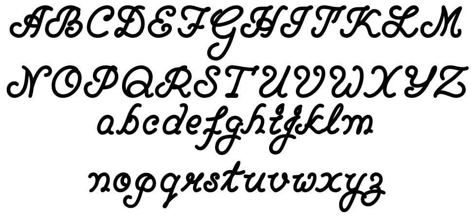 Shobfont specimens