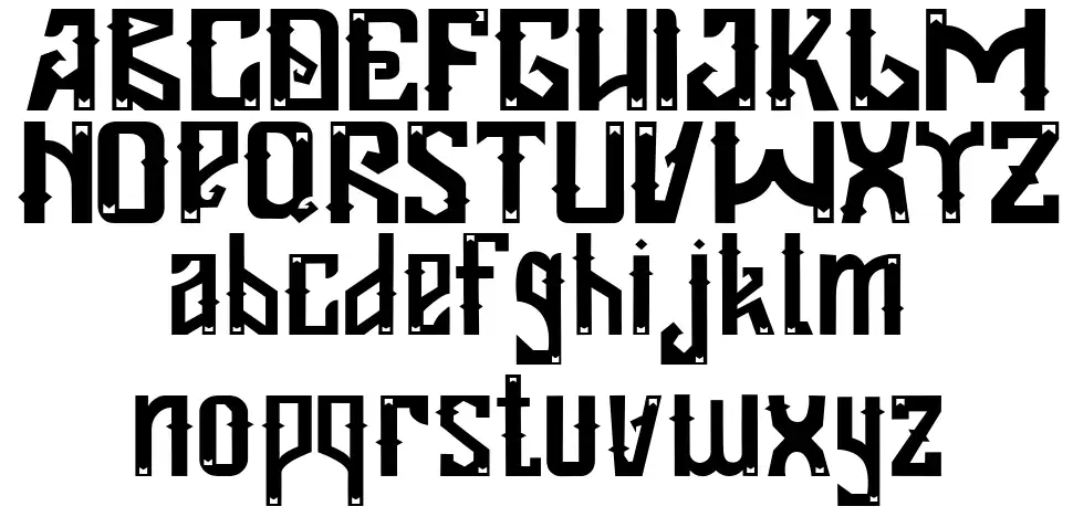 Siluangfont specimens