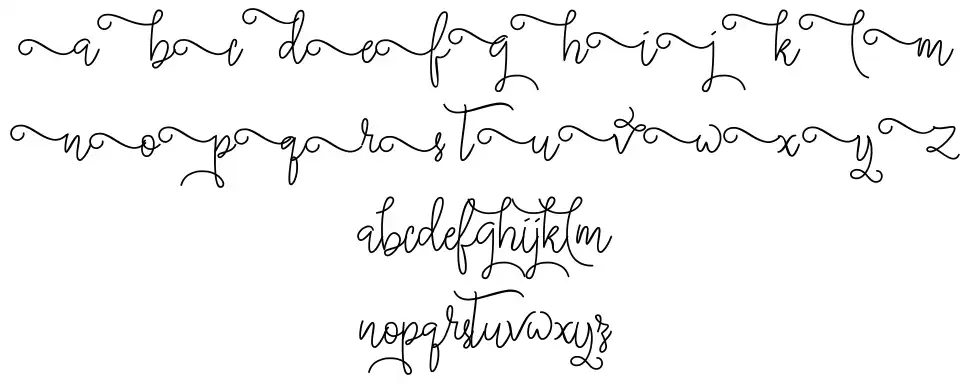 Silverstarfont specimens