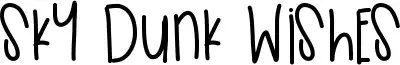 Sky Dunk Wishes