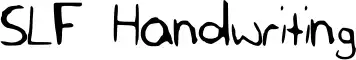 SLF Handwriting