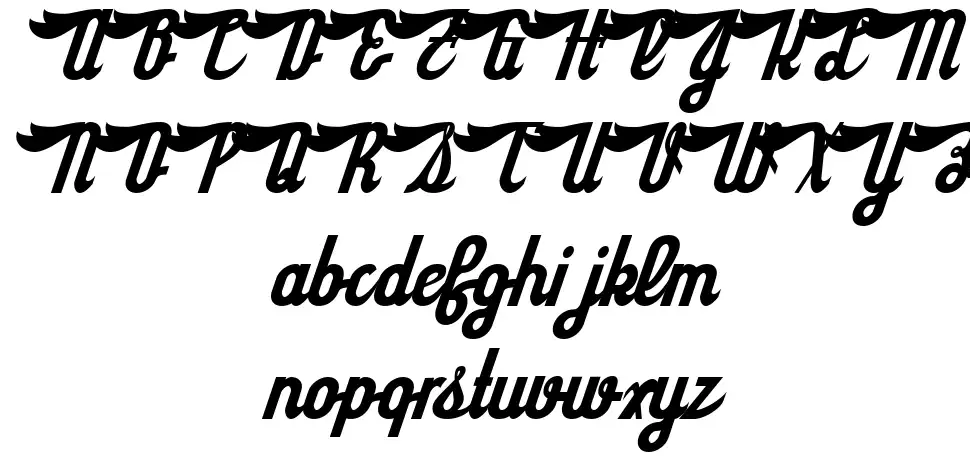 SloeGinRickey-Regularfont specimens