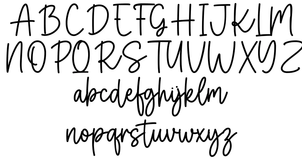 Small Kitchenfont specimens