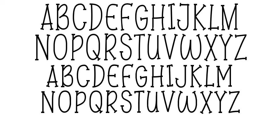 Smile Storyfont specimens