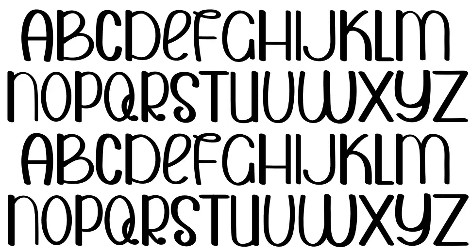 Smile Summerfont specimens