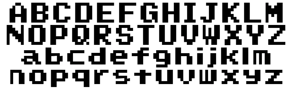 SMW Text NCfont specimens