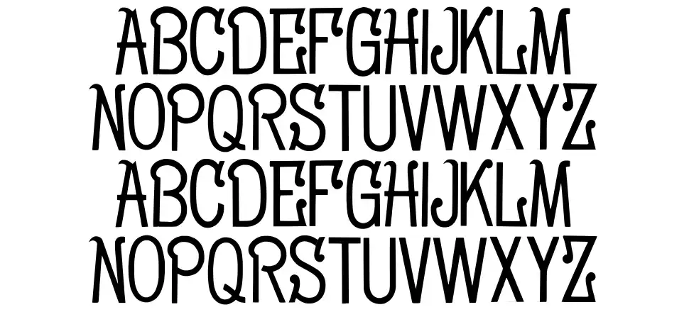 Solotype's Cocktailfont specimens
