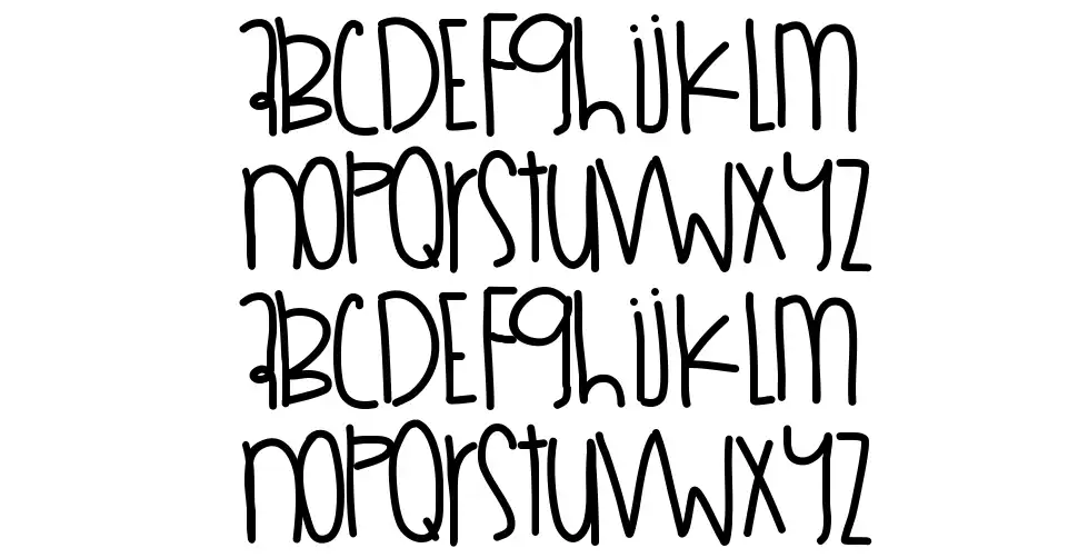 South Beaches 9font specimens