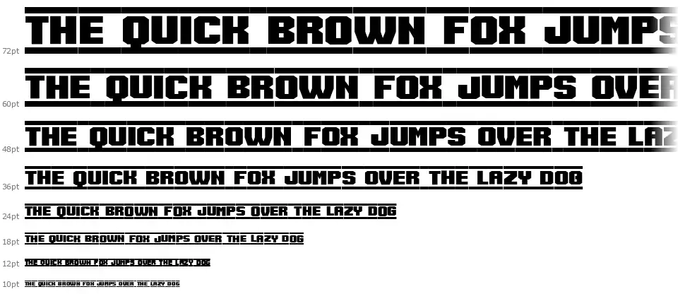 Speed Racingfont waterfall
