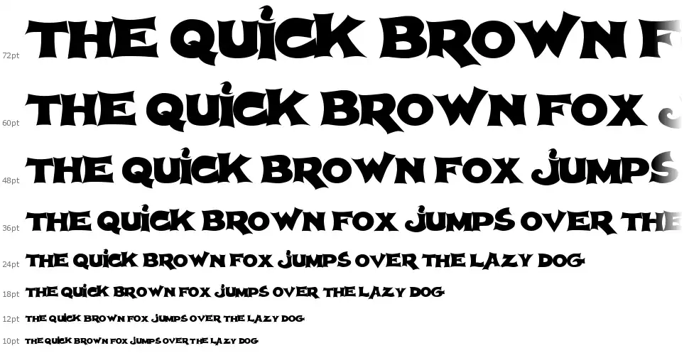 Spherismfont waterfall