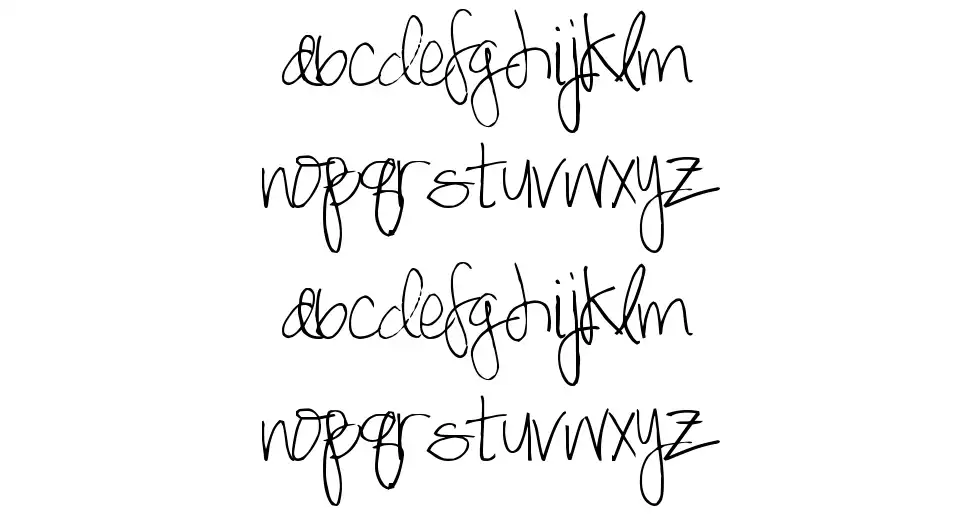 Spring Daisyfont specimens