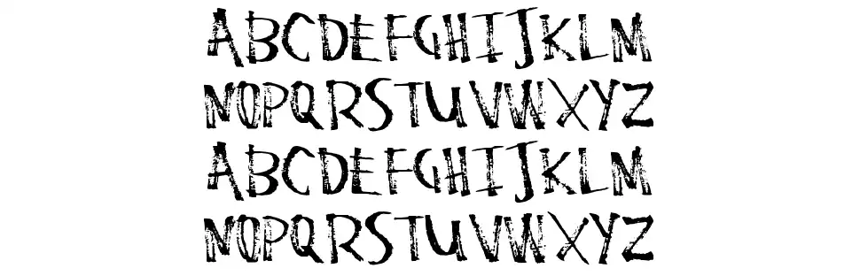 Stale Markerfont specimens