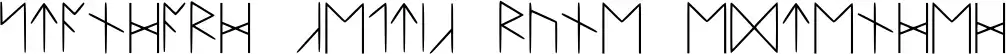 Standard Celtic Rune Extended
