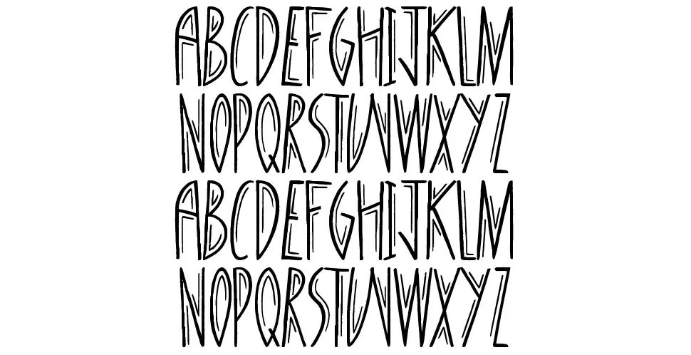 Standing Tallfont specimens